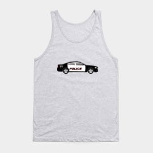 USA Police Car Tank Top